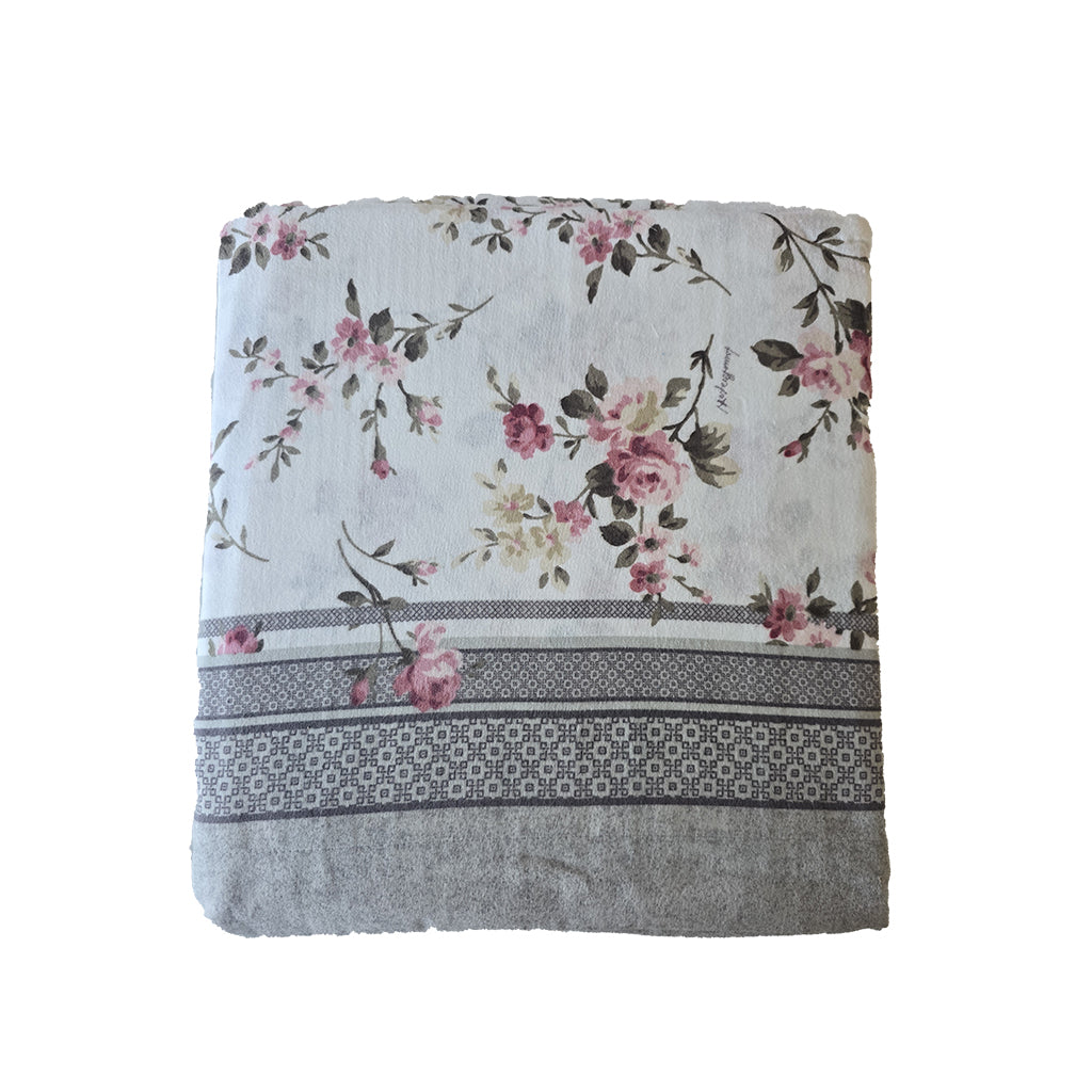 Completo Letto Matrimoniale Flanella Maxi Laura Biagiotti Clotilde