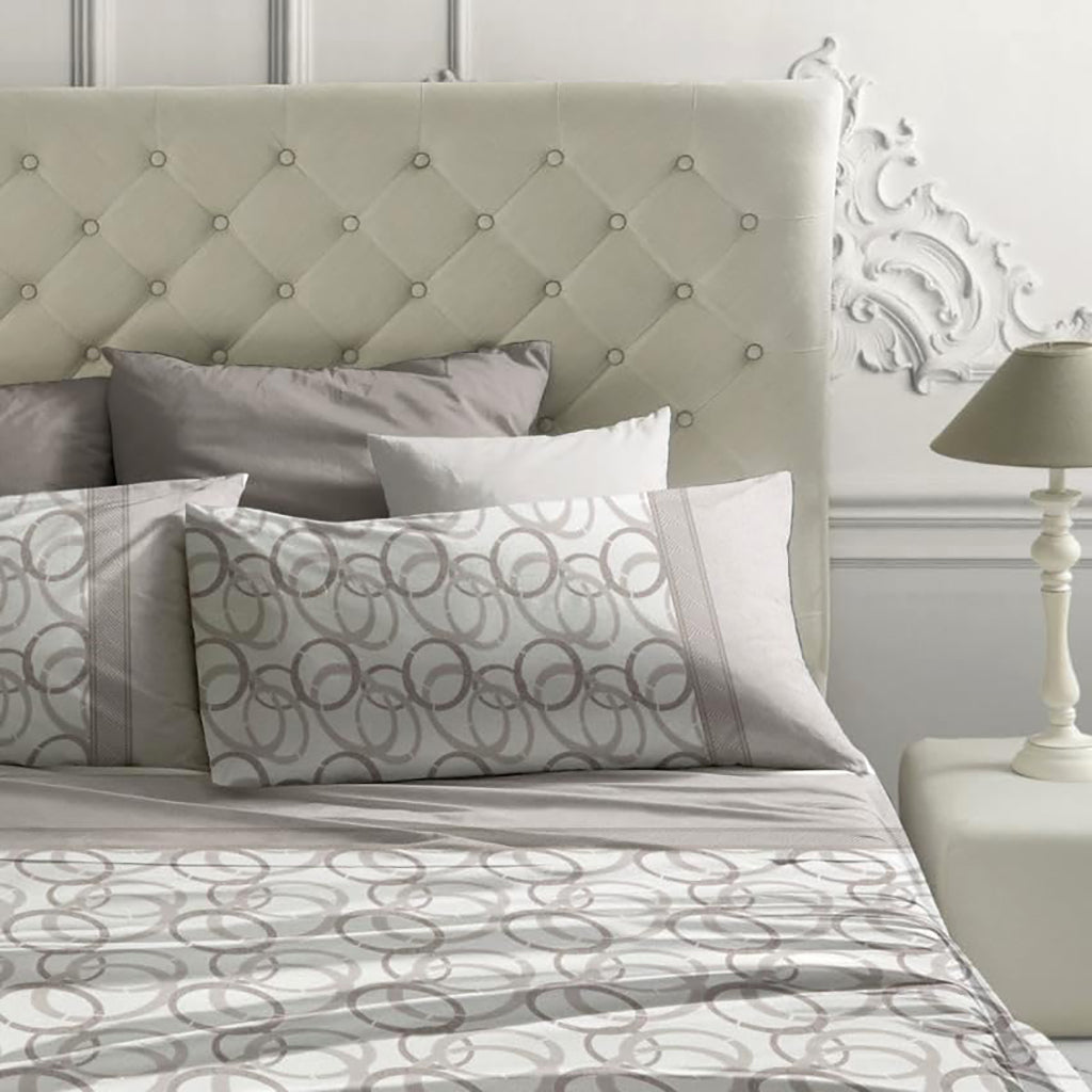 Completo Letto Matrimoniale Flanella Maxi Laura Biagiotti Ginette
