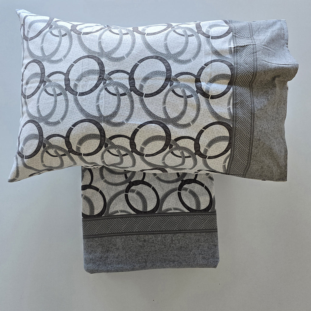 Completo Letto Matrimoniale Flanella Maxi Laura Biagiotti Ginette