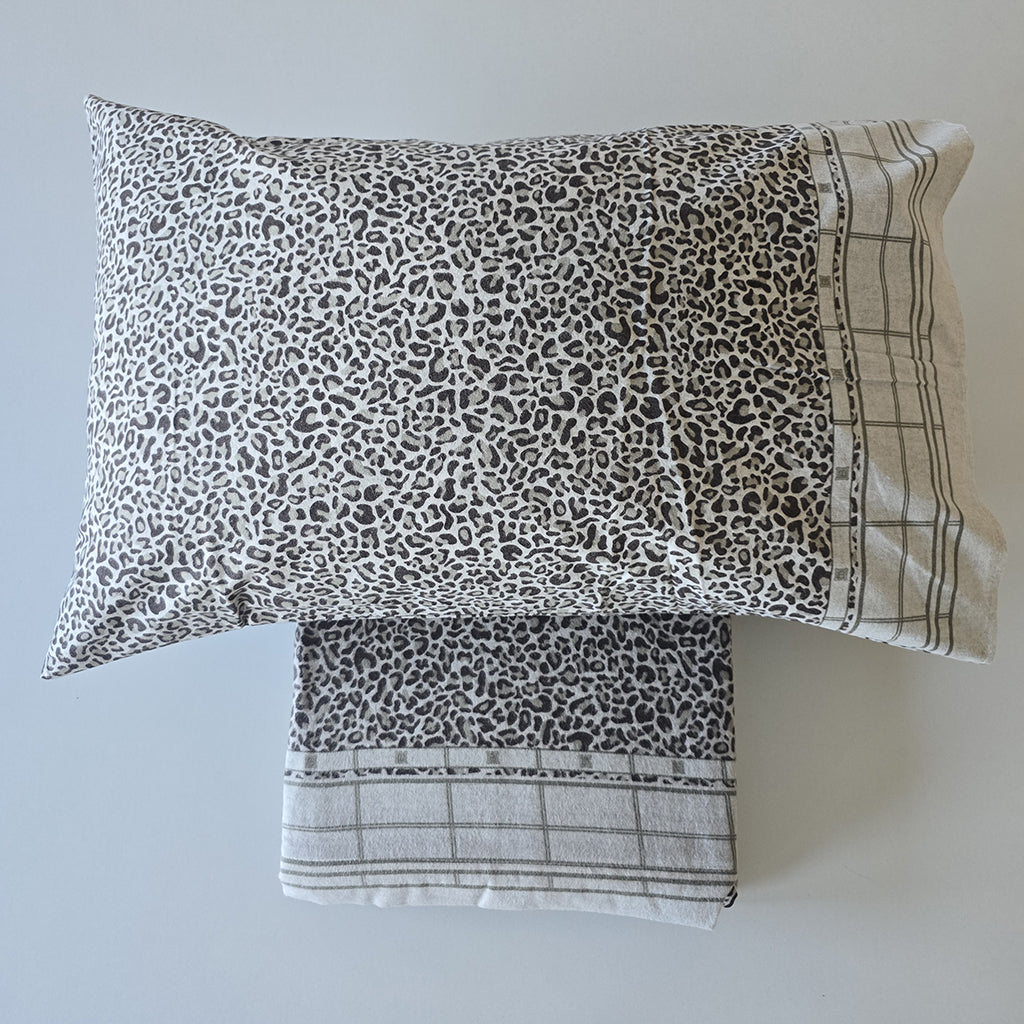 Completo Letto Matrimoniale Flanella Maxi Laura Biagiotti Janine