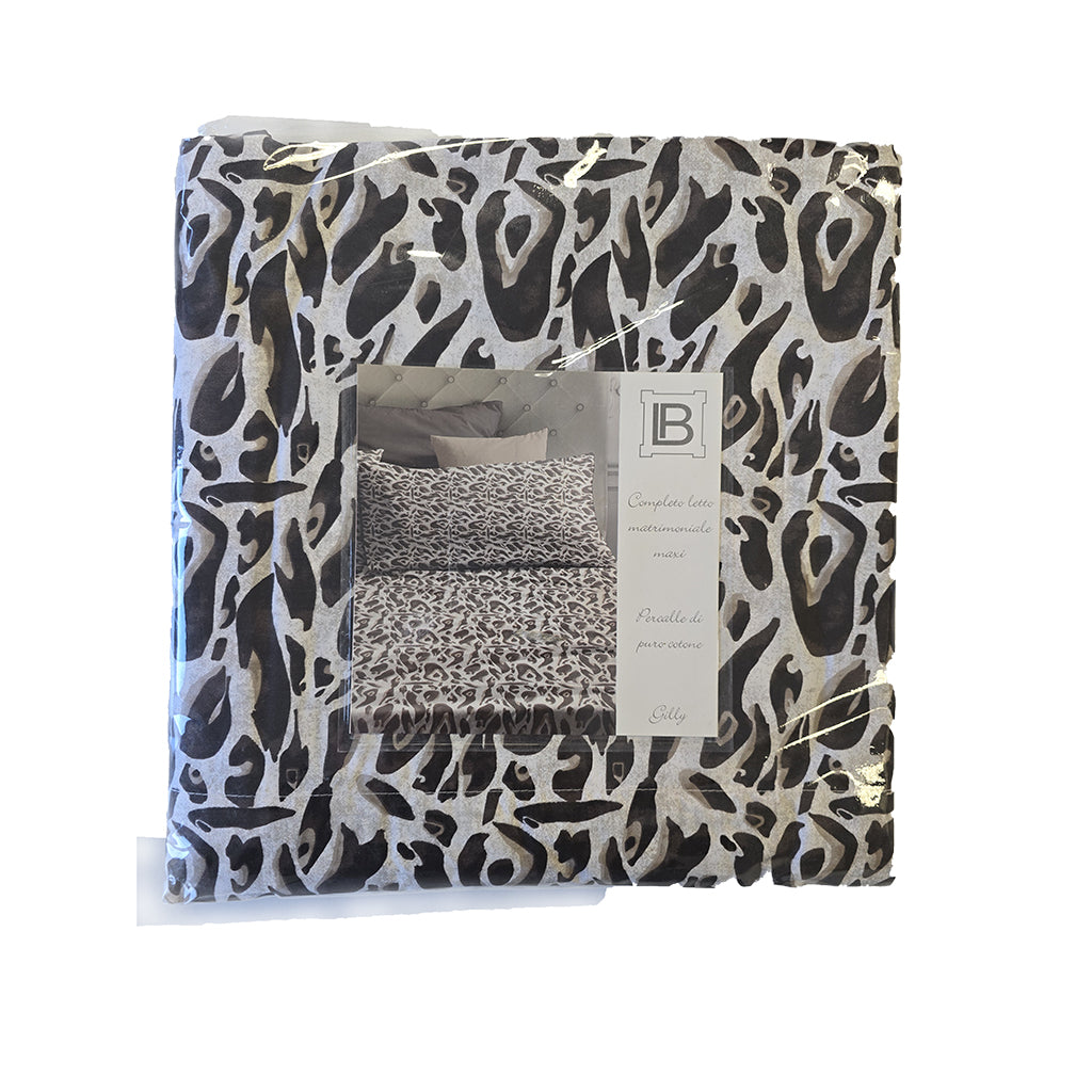 Completo Letto Matrimoniale Maxi Percalle Laura Biagiotti Gilly