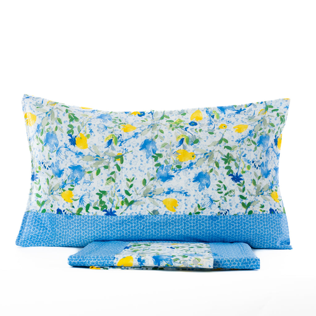 Set Lenzuola Cotone Liabel Fiori