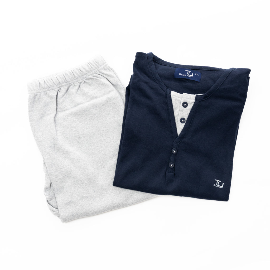 Pigiama Uomo Caldo Cotone Tu Nazareno Gabrielli 108