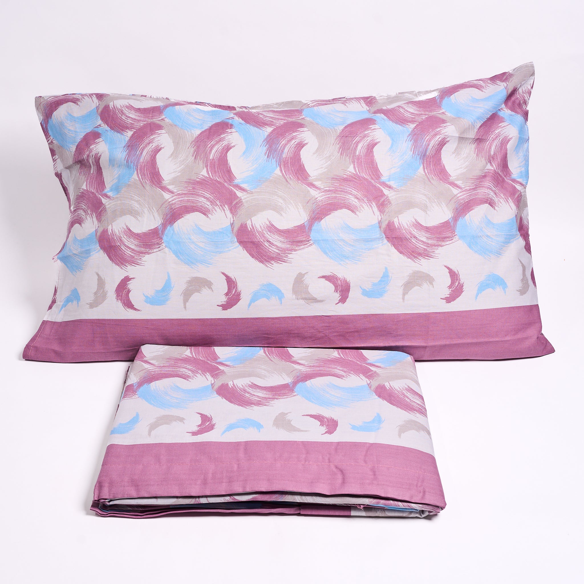 Set Lenzuola Cotone Matrimoniale Pompea Donna