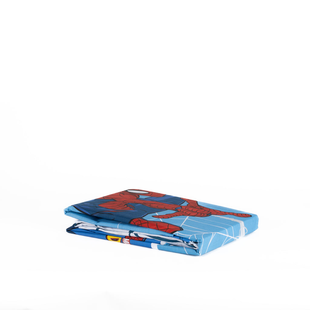 Set Lenzuola Cotone Singolo Novia Spiderman