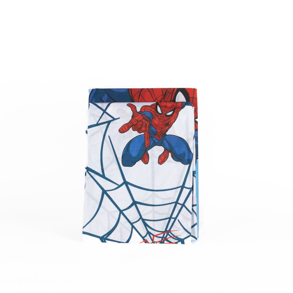 Set Lenzuola Cotone Singolo Novia Spiderman