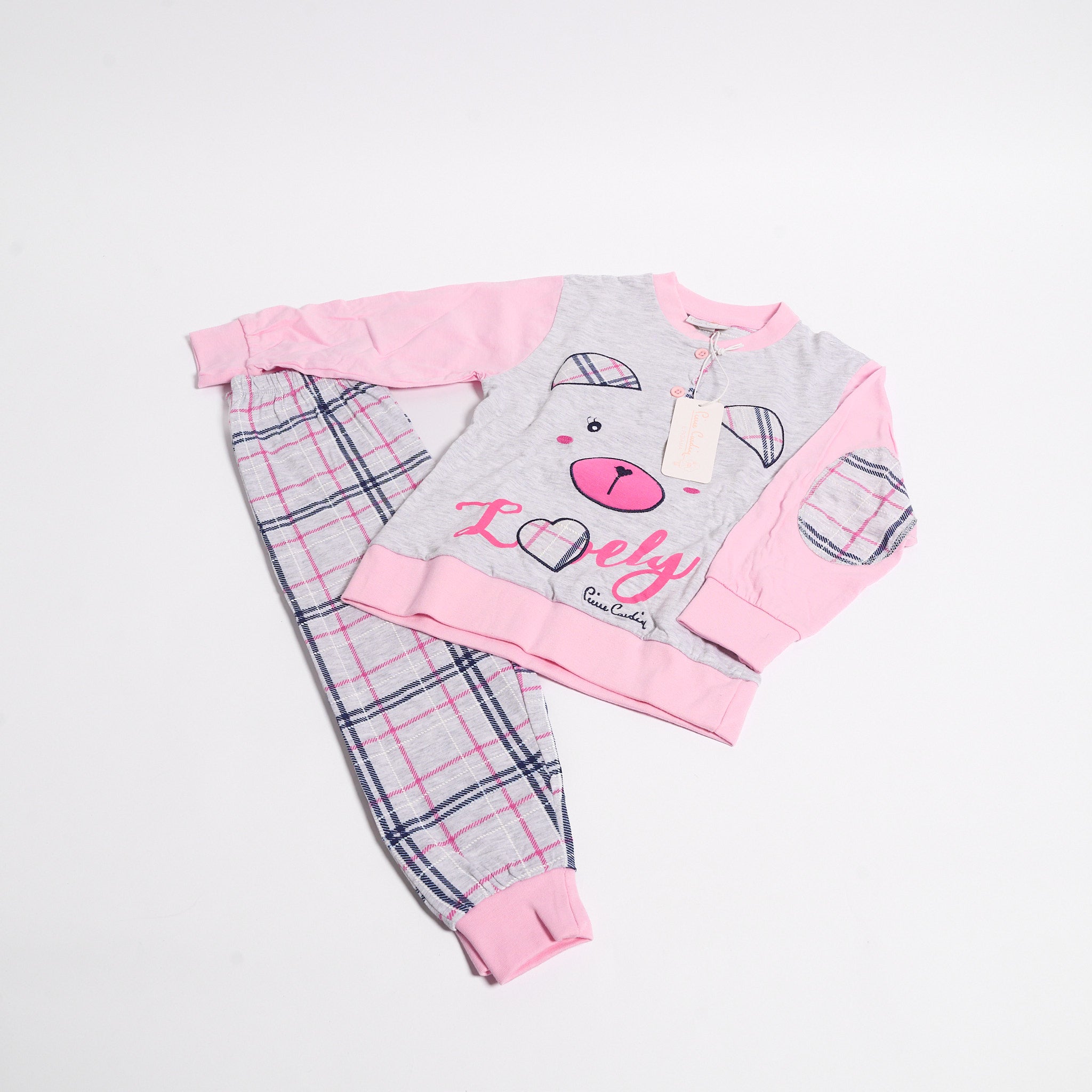 Pigiama Caldo Cotone Bimba Pierre Cardin 1023