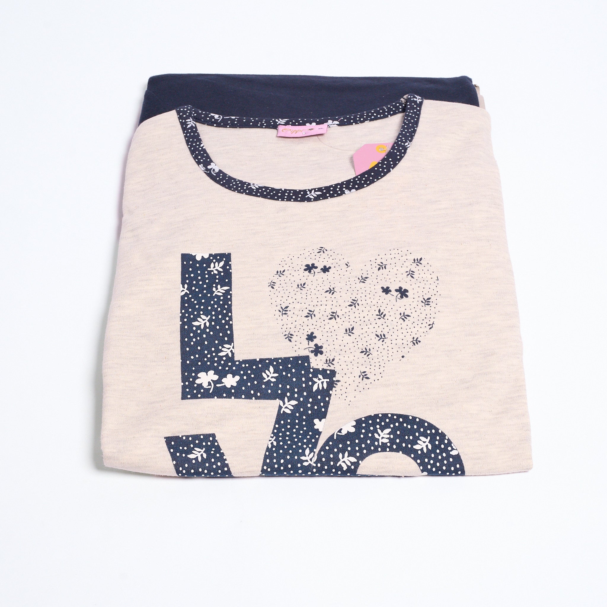 Pigiama Caldo Cotone Donna Cippi 2709