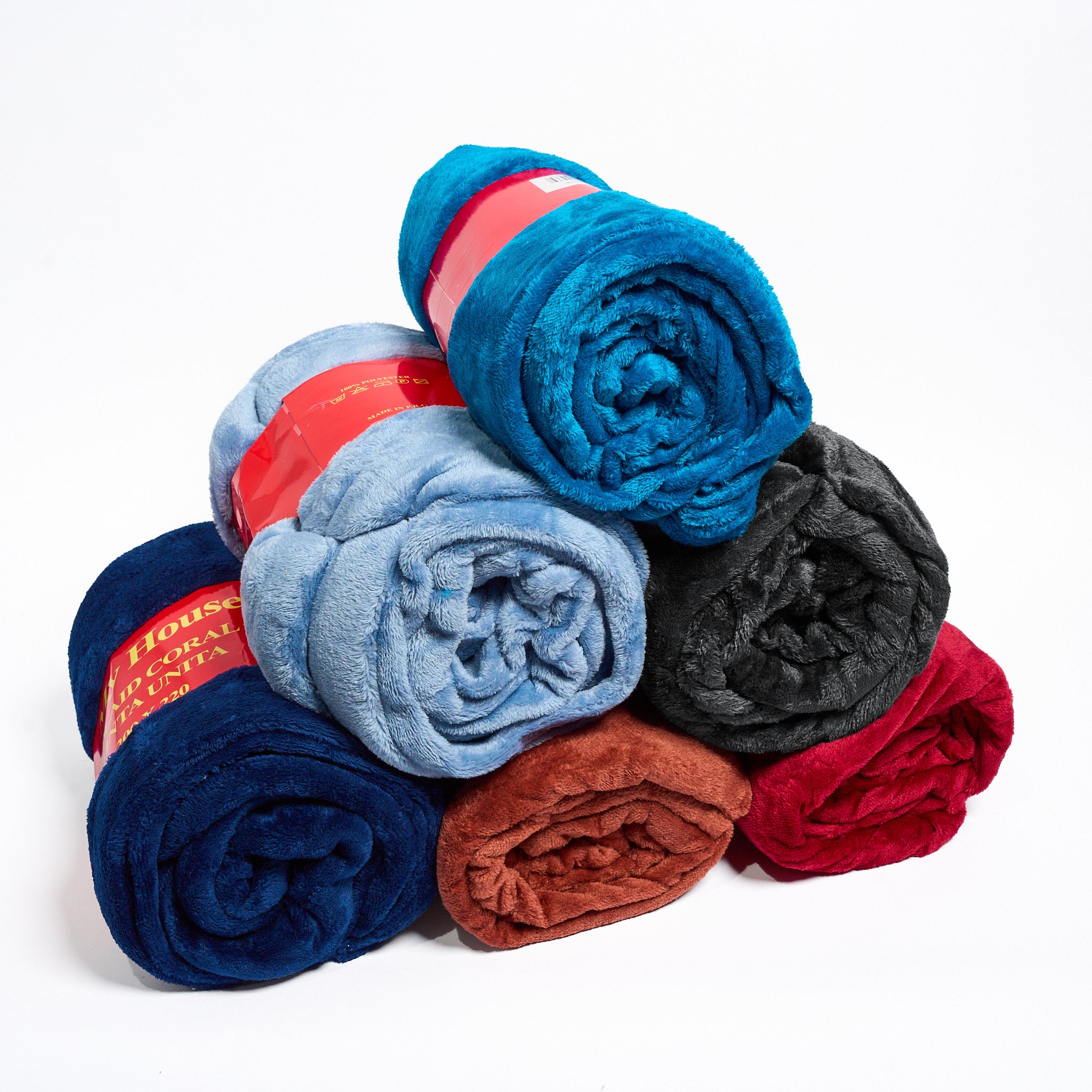 Plaid Pile Tinta Unita My House