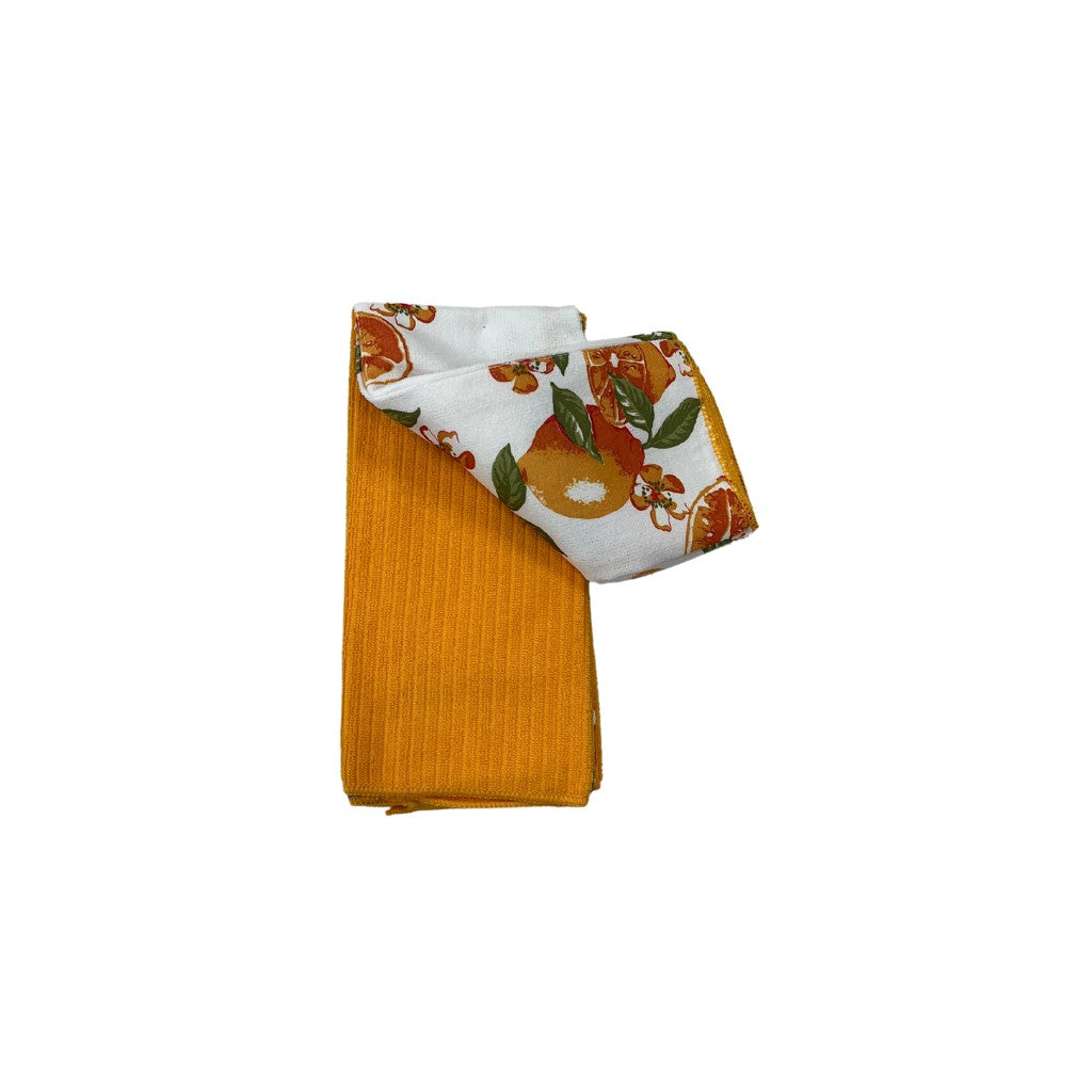 Set 4 Strofinacci Microfibra Limoni