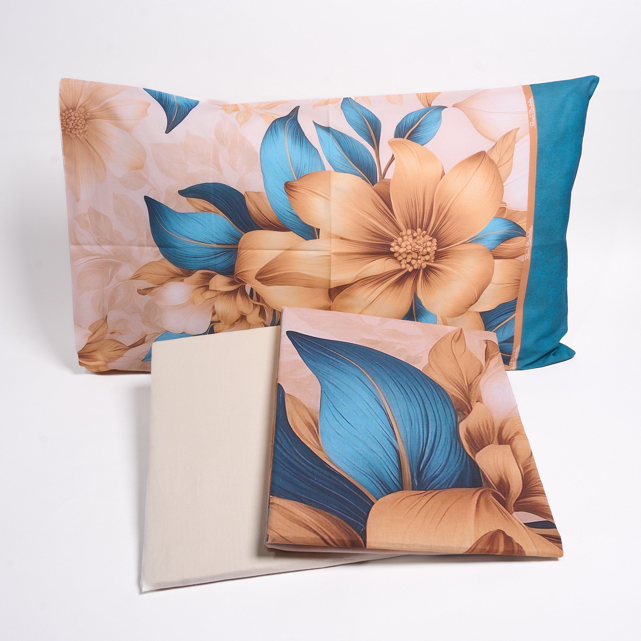 Set Lenzuola Matrimoniale Cotone Digitale R. Balestra Aurora