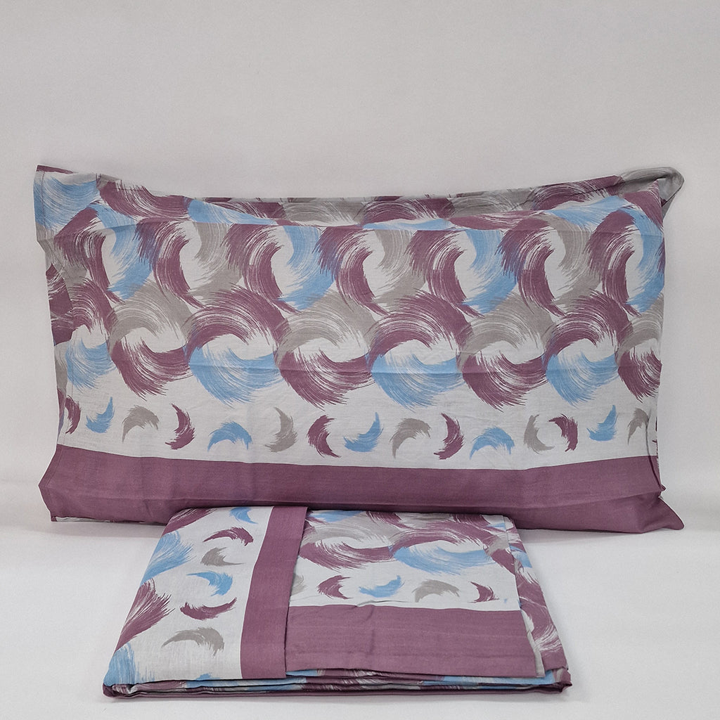 Set Lenzuola Cotone Matrimoniale Pompea Donna