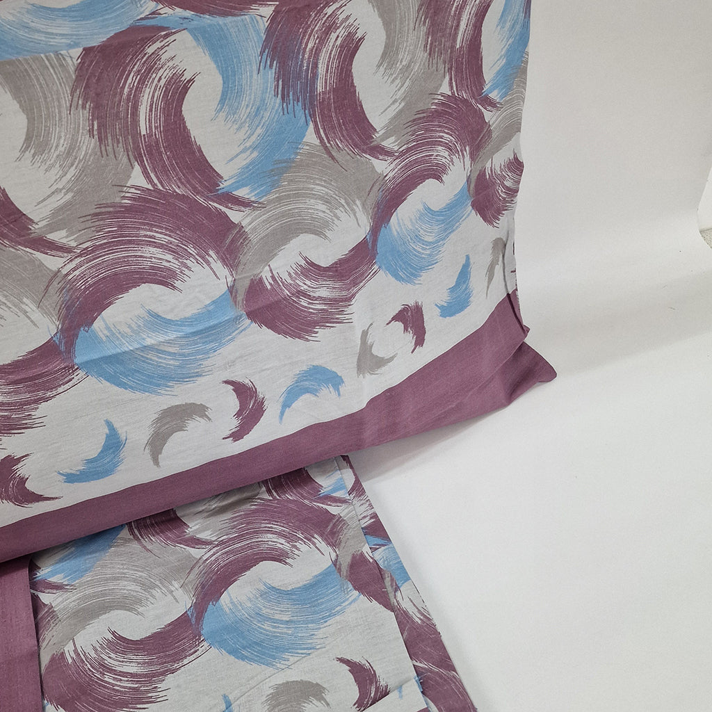 Set Lenzuola Cotone Matrimoniale Pompea Donna