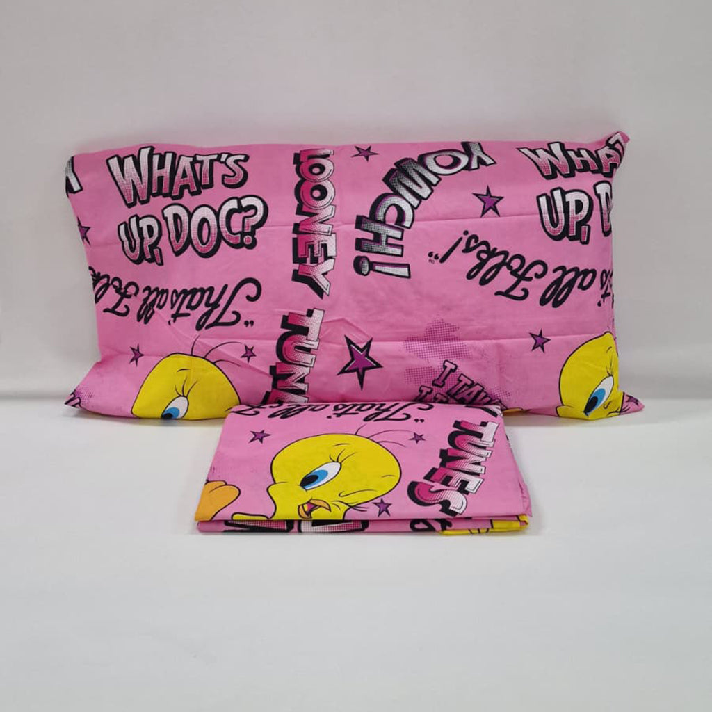 Set Lenzuola Singolo in Microfibra Looney Tunes Titty