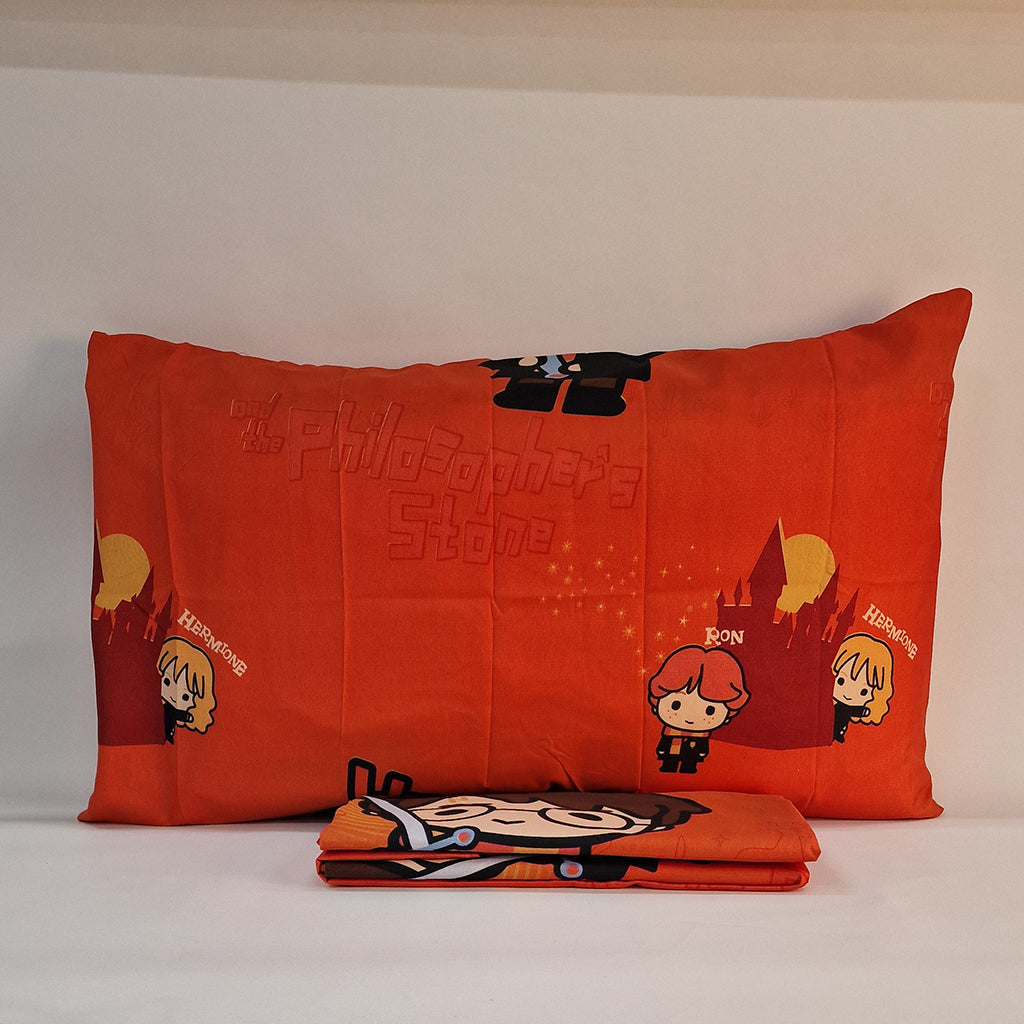 Set Lenzuola Singolo in Microfibra Harry Potter Mod.2