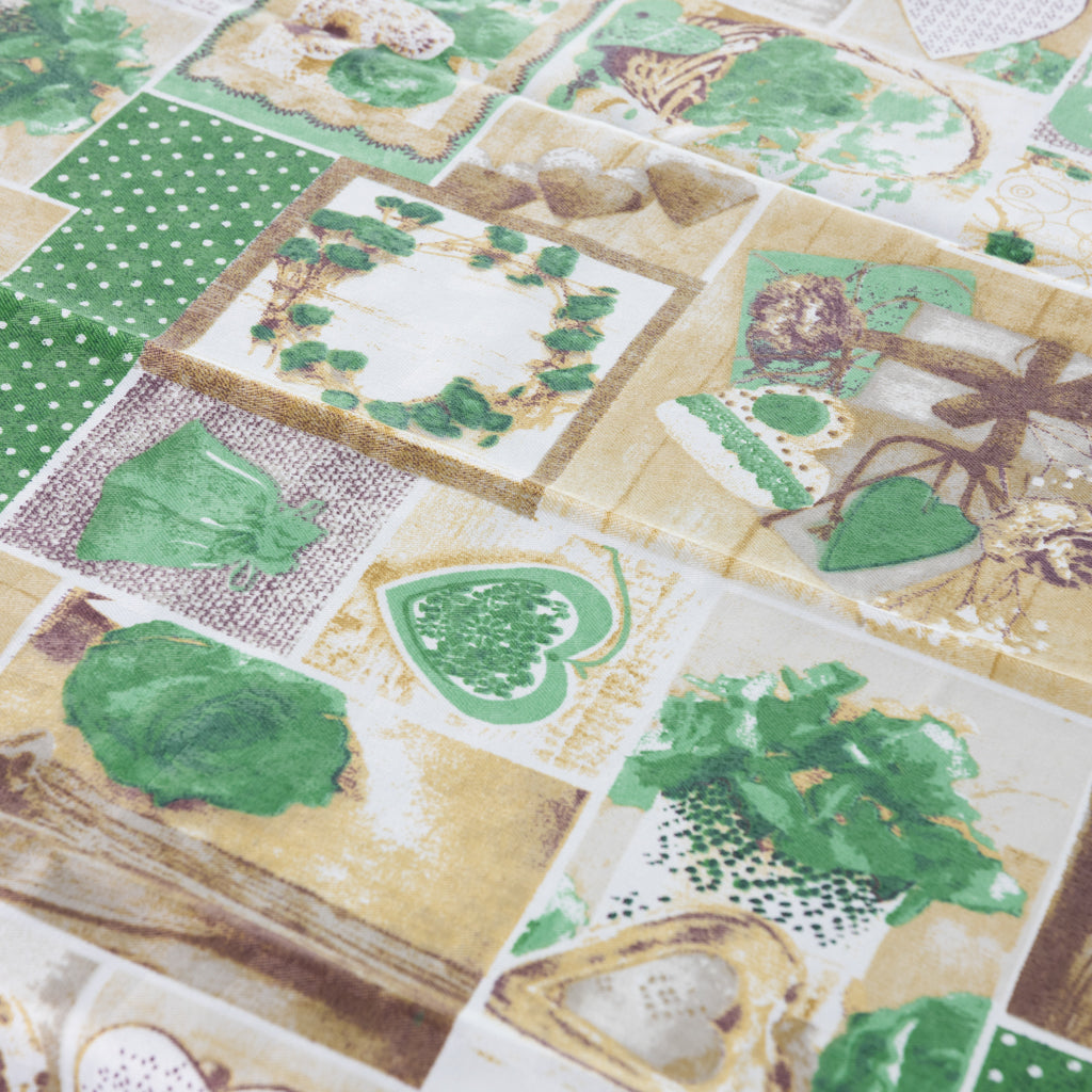Tovaglia Antimacchia Elegant Green My House