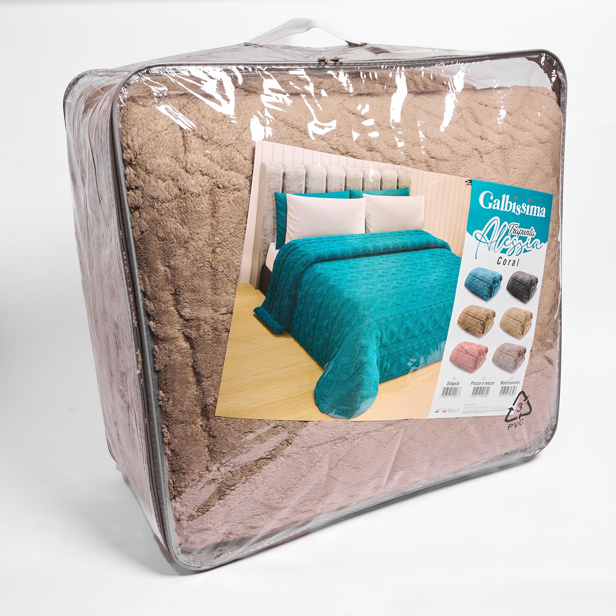 Trapunta Matrimoniale Coral Galbissima Alessia