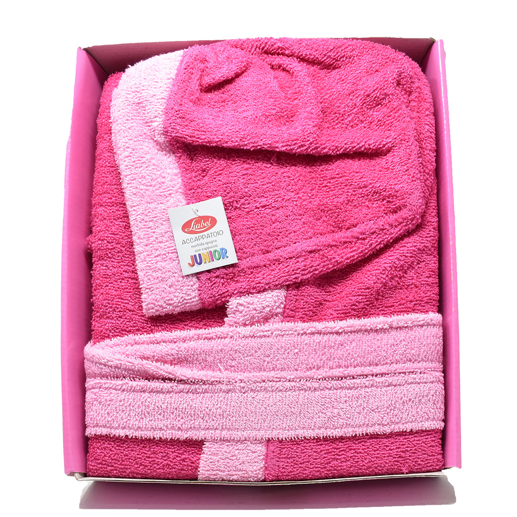 Accappatoio Spugna Bambini Liabel Marmotta/Rifle