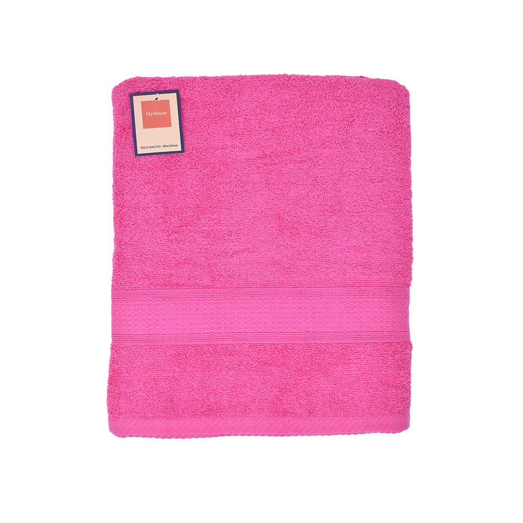 Asciugamano Ospite 420 gr Spugna Tinta Unita My House Bahia