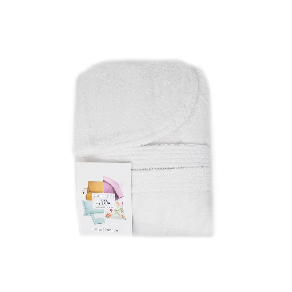 Accappatoio con Cappuccio in Spugna 400gr Caleffi Minorca
