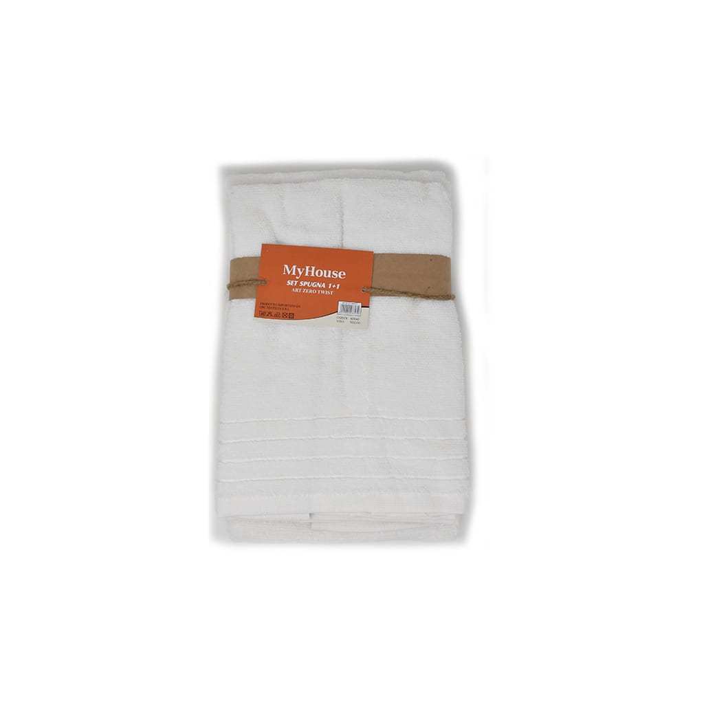 Asciugamano con Ospite Spugna Zero Twist