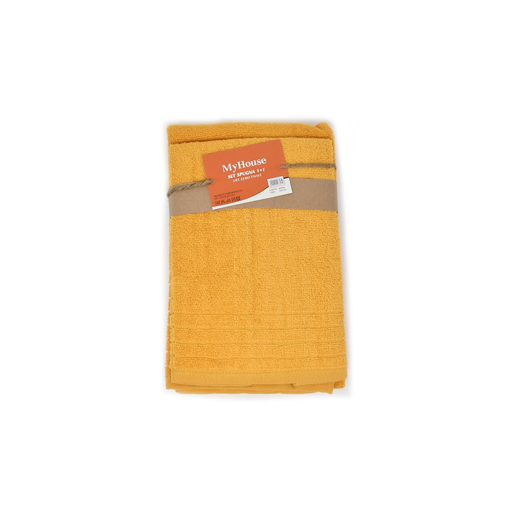 Asciugamano con Ospite Spugna Zero Twist