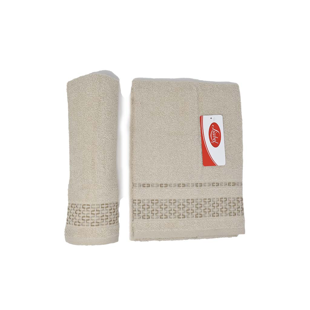 Asciugamano con Ospite Spugna Jacquard Liabel 2114