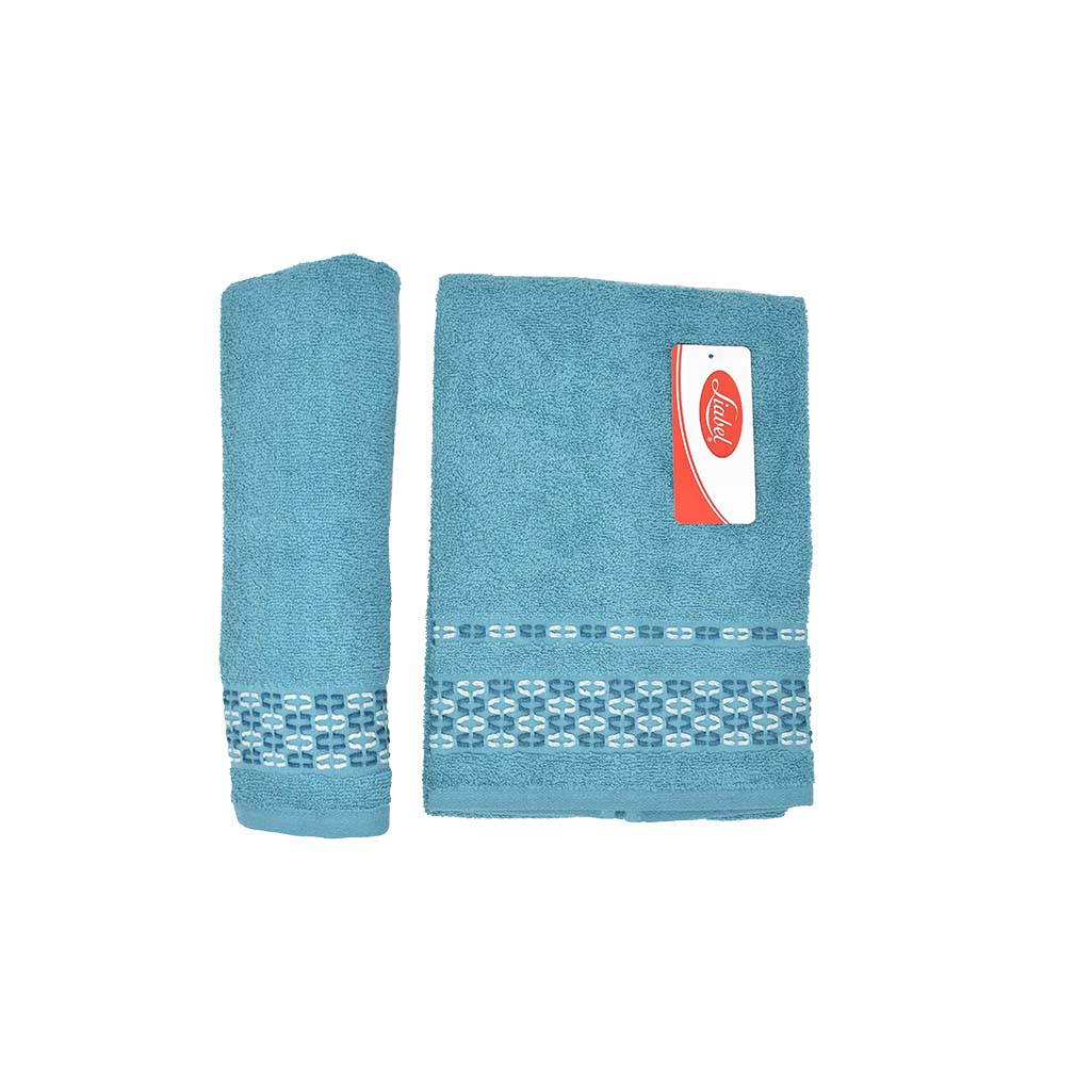 Asciugamano con Ospite Spugna Jacquard Liabel 2114