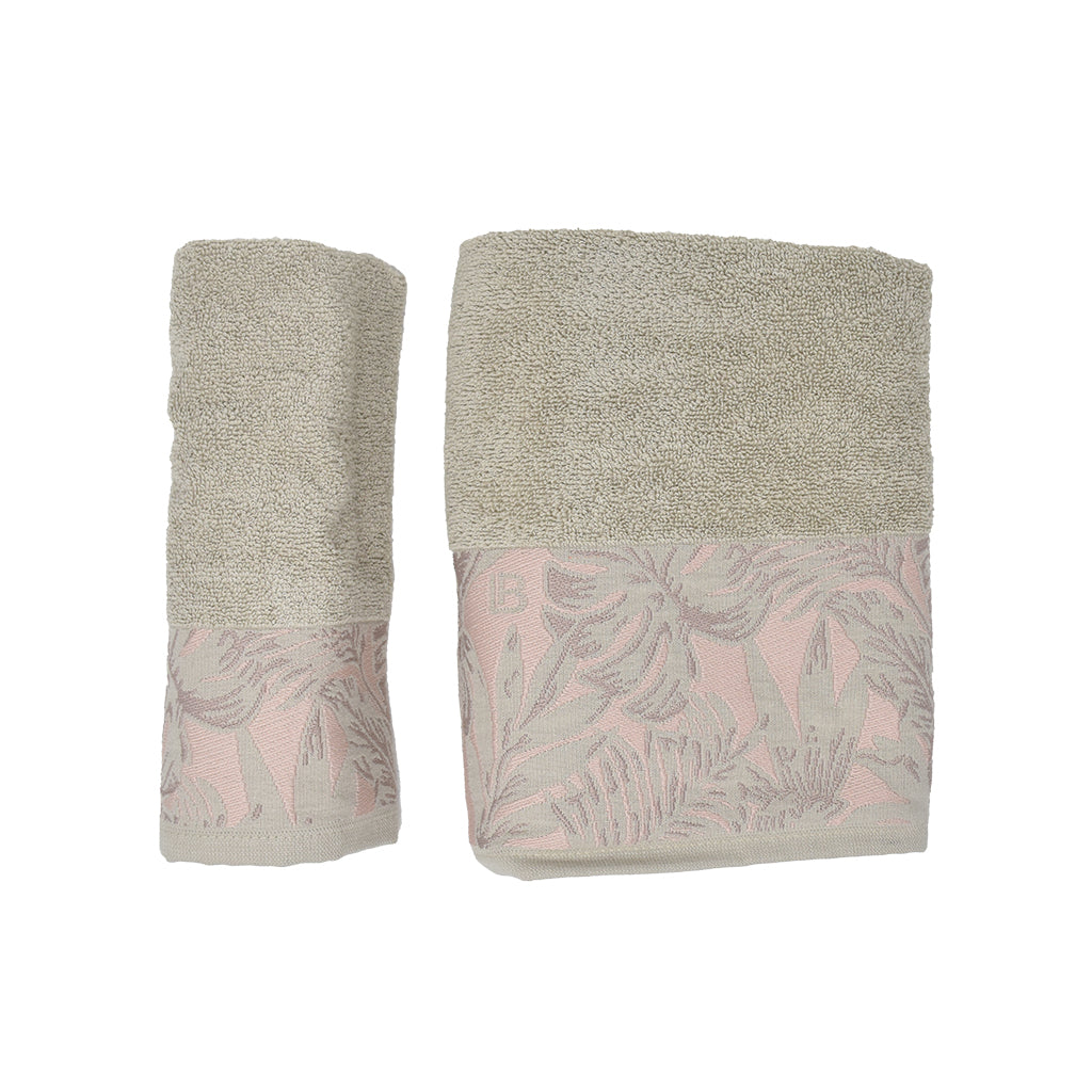 Asciugamano con Ospite Spugna in Scatola L. Biagiotti Rody