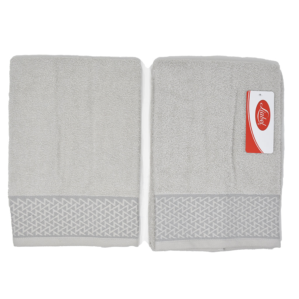 Asciugamano con Ospite in Spugna Jacquard Liabel 2113
