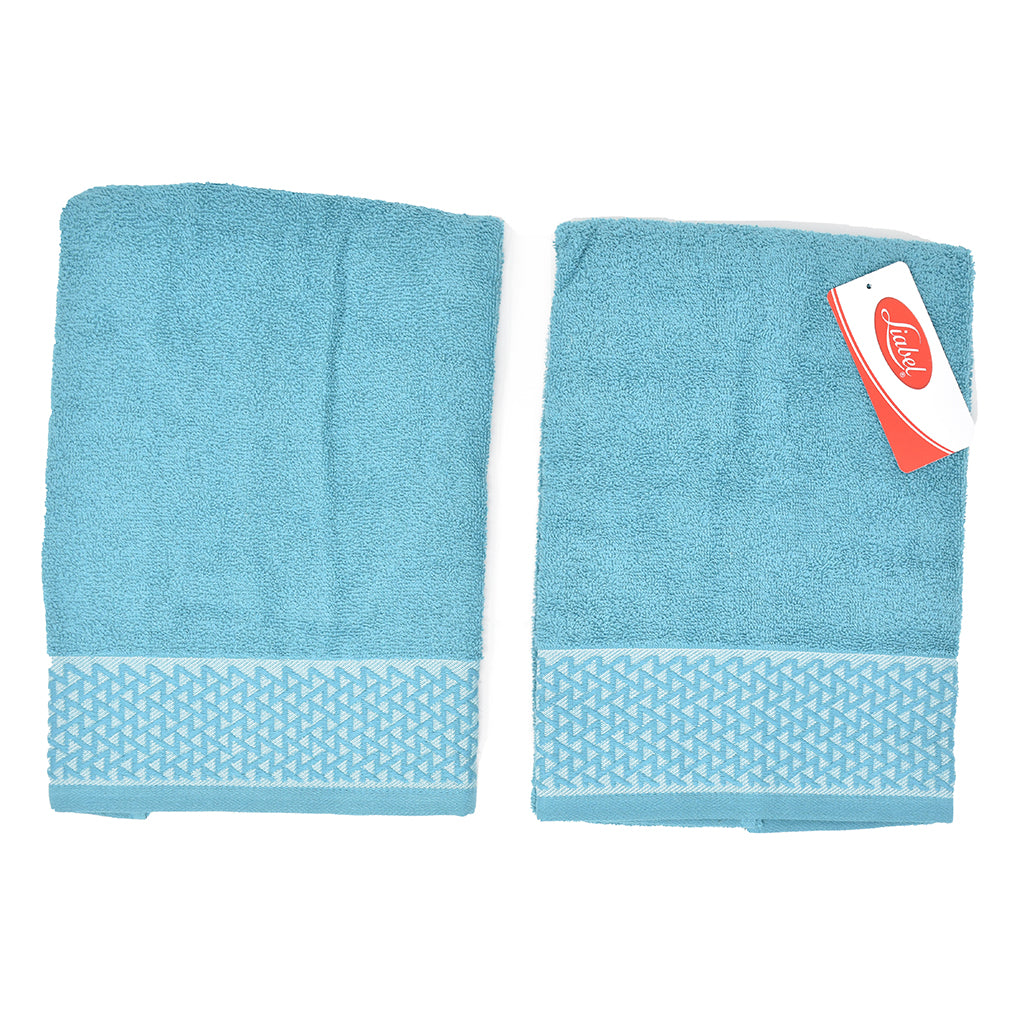 Asciugamano con Ospite in Spugna Jacquard Liabel 2113