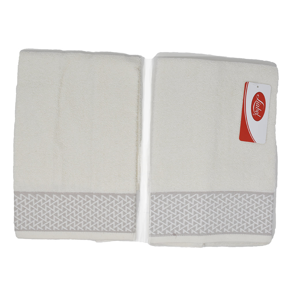 Asciugamano con Ospite in Spugna Jacquard Liabel 2113