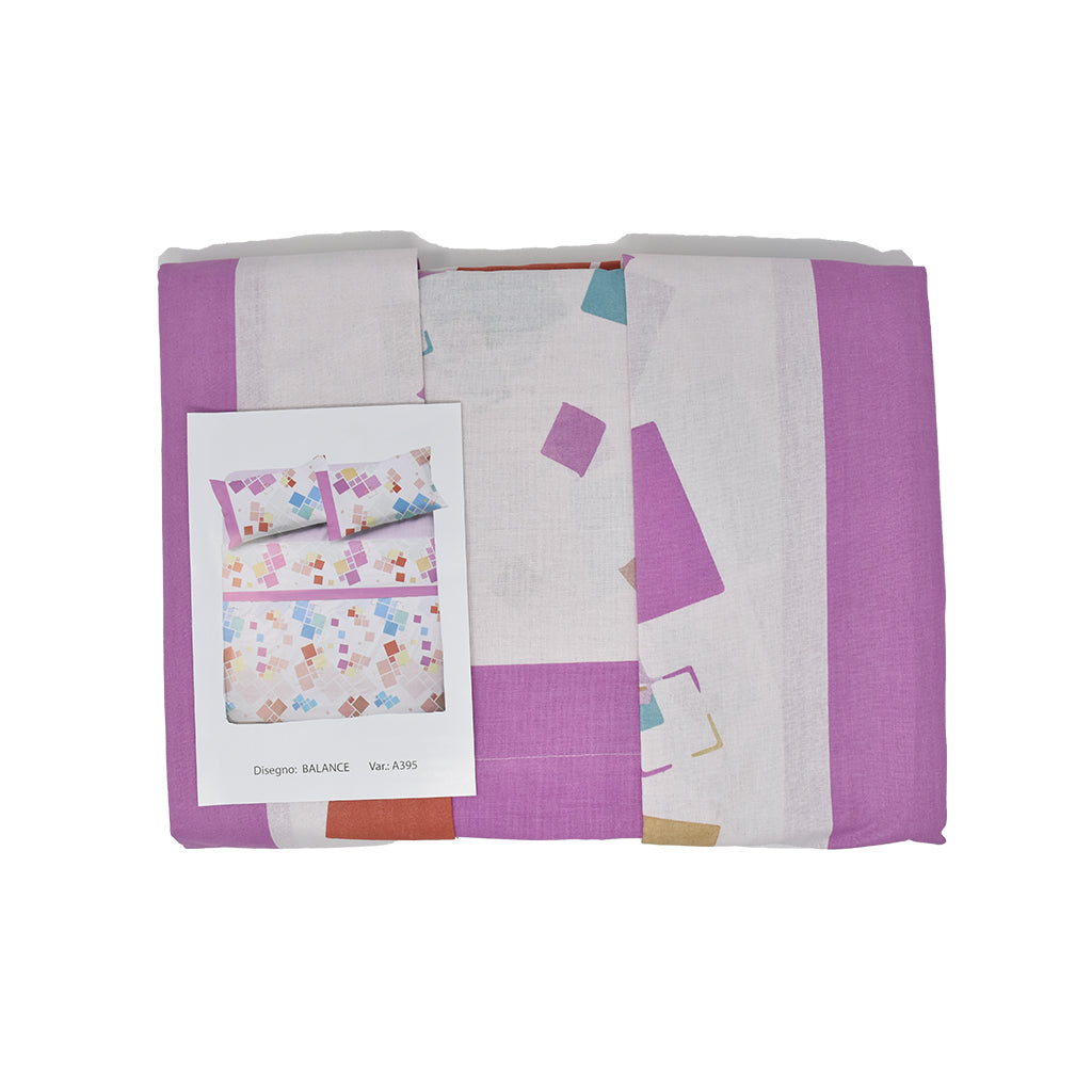 Completo Letto Cotone Matrimoniale Pompea Balance