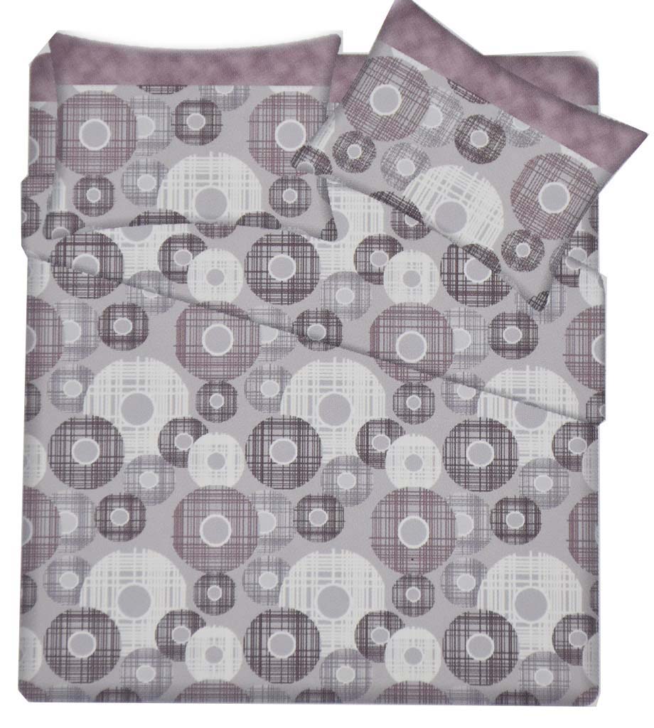 Completo Letto Cotone Lara Justin Big Circle