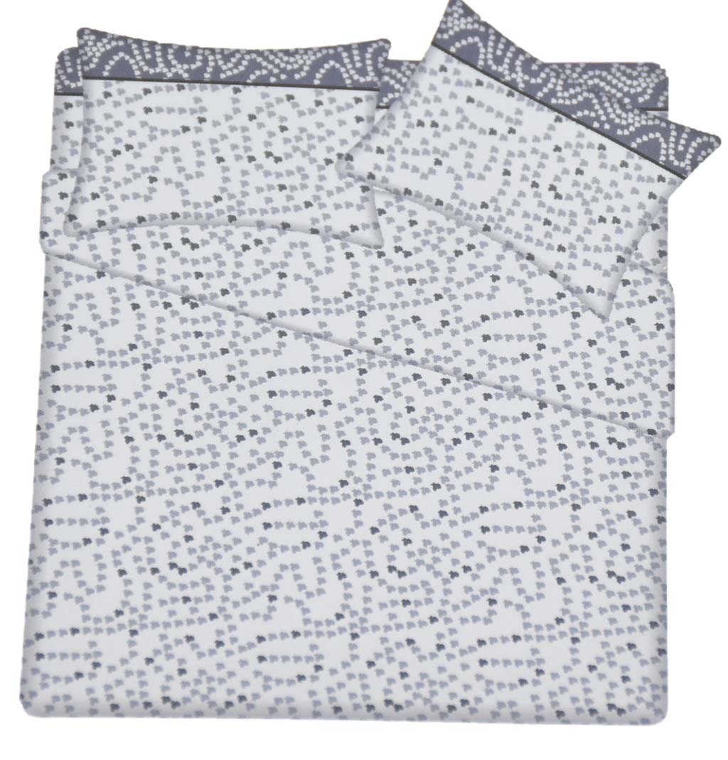 Set Lenzuola Cotone Lara Justin Farfalle