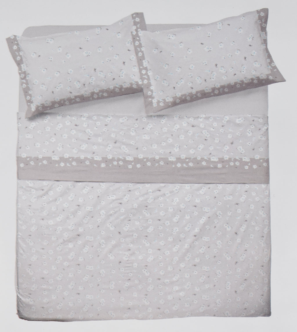 Set Lenzuola Cotone Matrimoniale Novia Marlene Margaret