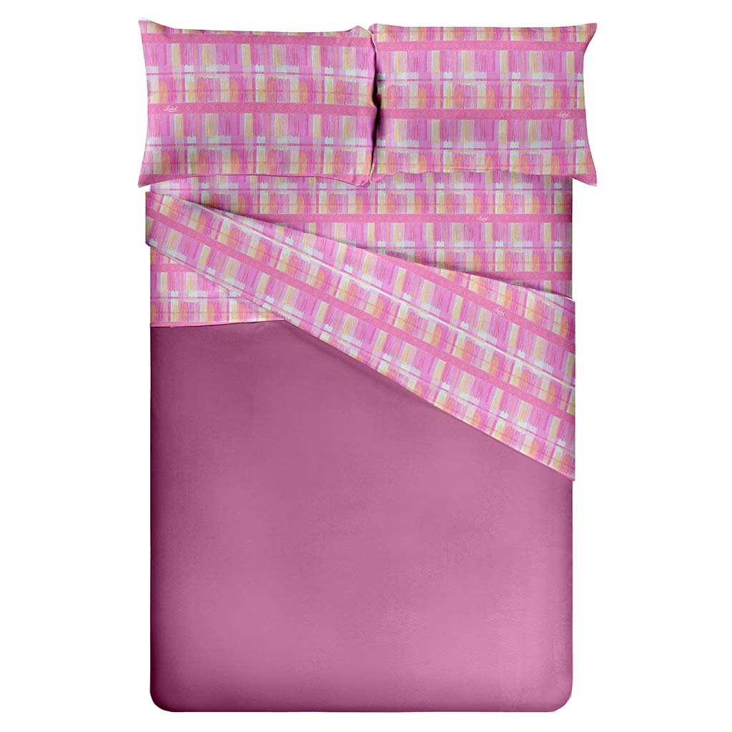 Completo Letto Cotone Liabel Pastello