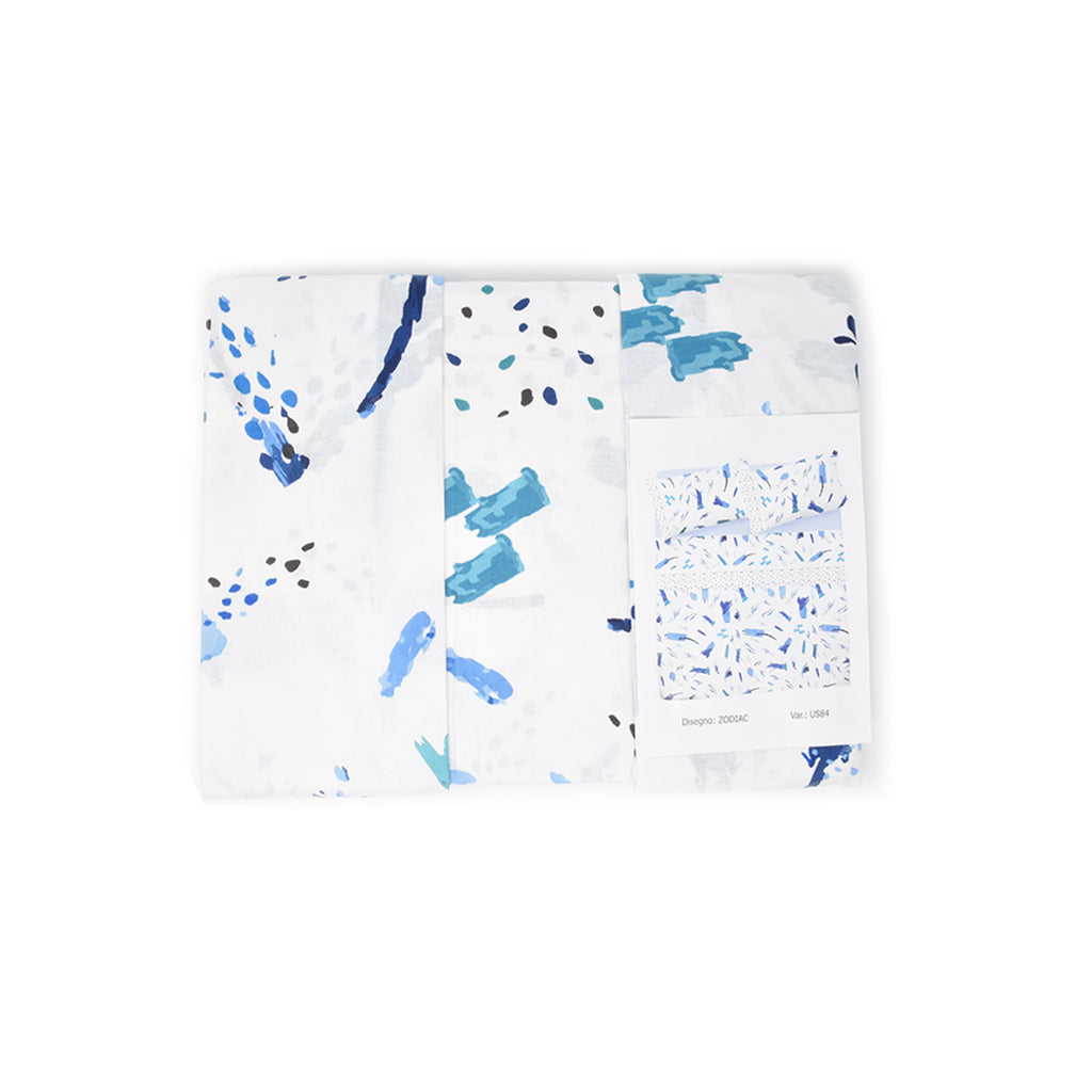 Completo Letto Cotone Matrimoniale Pompea Zodiac