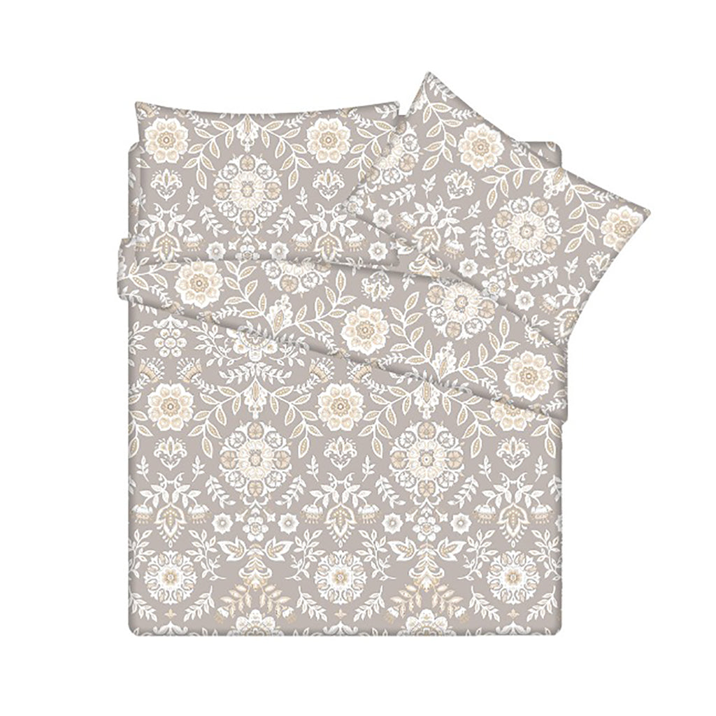 Completo Letto Microfibra My House Flower