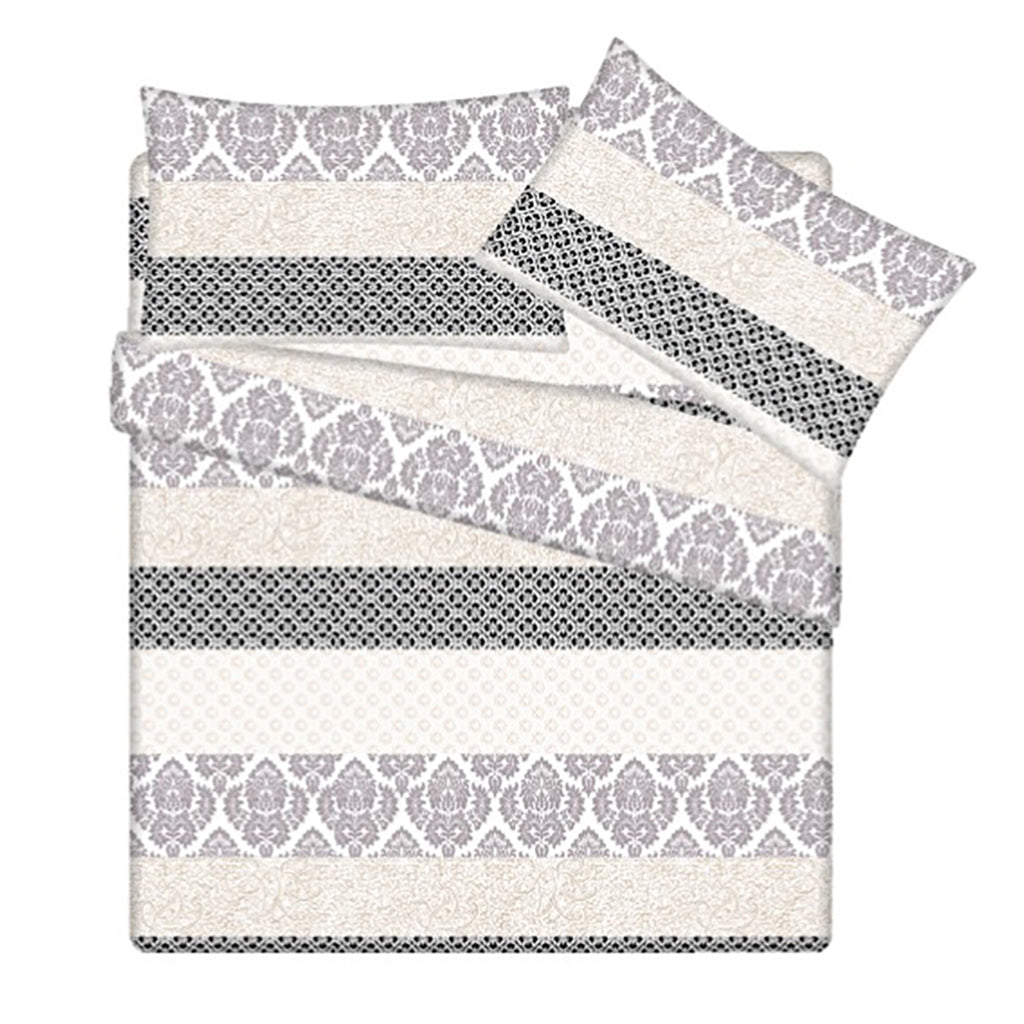 Completo Letto Microfibra My House Leaves