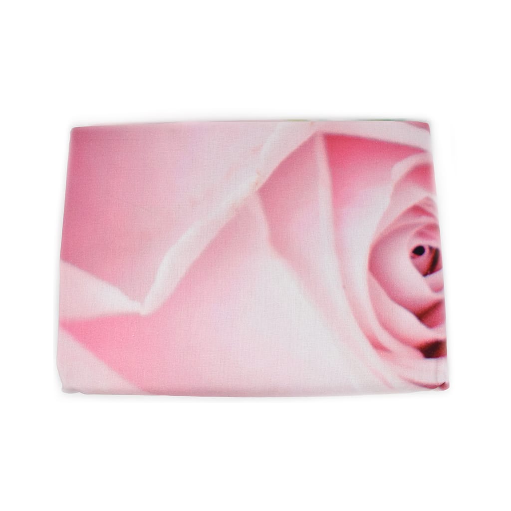 Copriletto Panama di Cotone Novia Pink