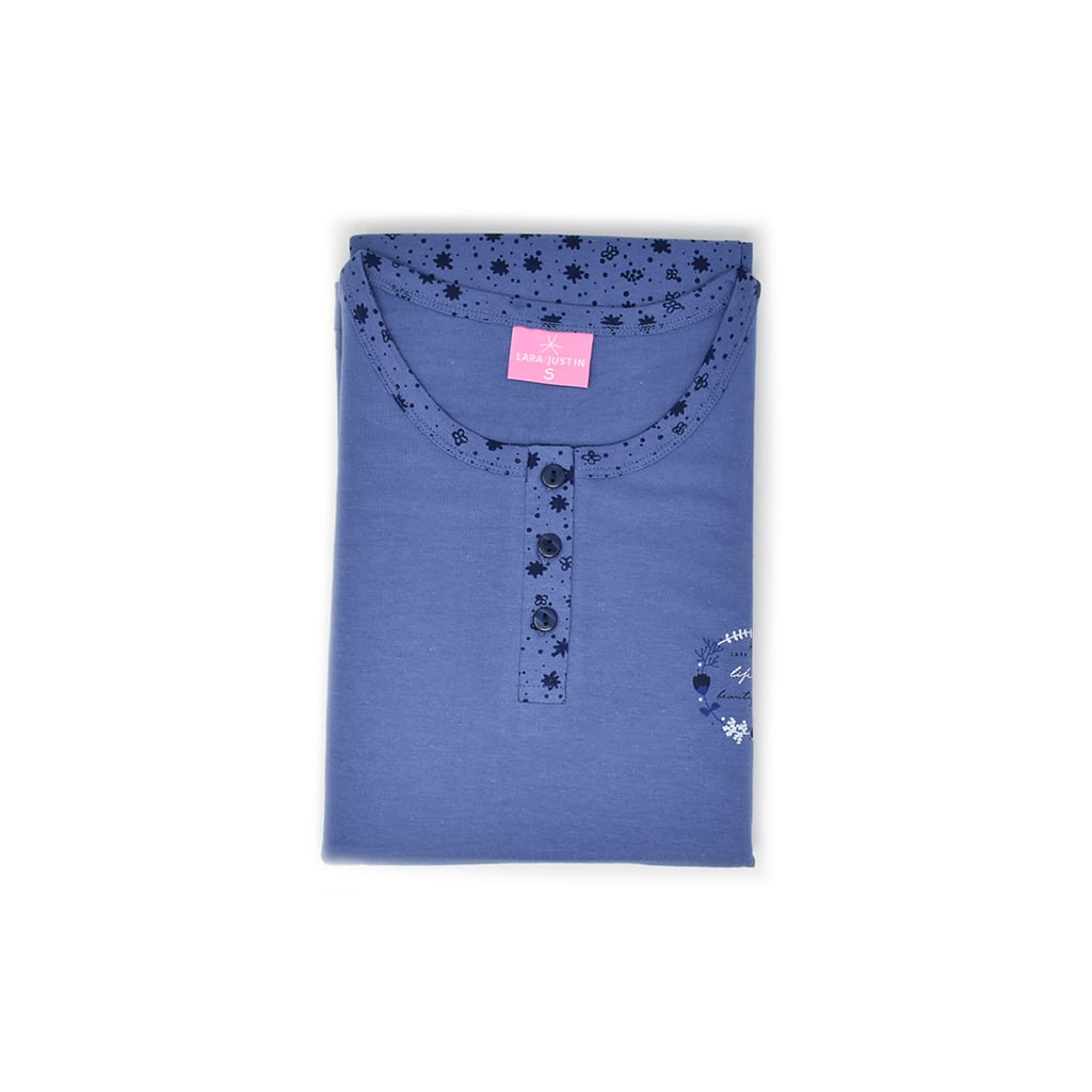 Pigiama Cotone Maniche Lunghe Donna Lara Justin 927
