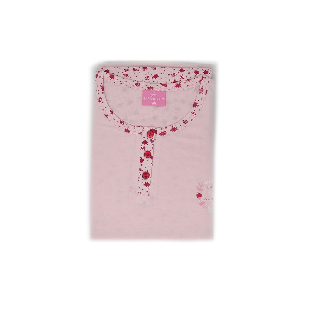 Pigiama Cotone Maniche Lunghe Donna Lara Justin 927