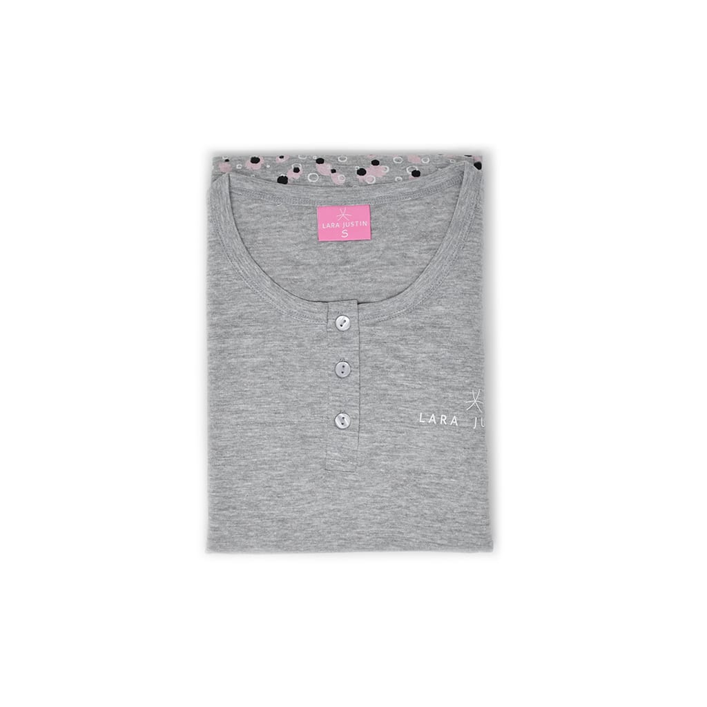 Pigiama Cotone Maniche Lunghe Donna Lara Justin 930
