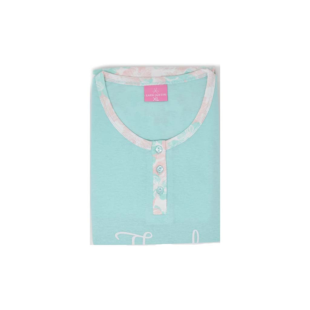 Pigiama Cotone Donna Tre Pezzi Lara Justin 942