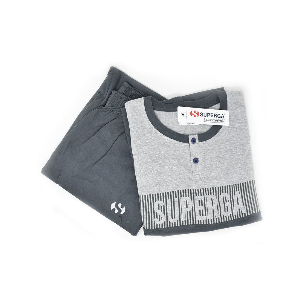 Pigiama Cotone Maniche Lunghe Uomo Superga 303