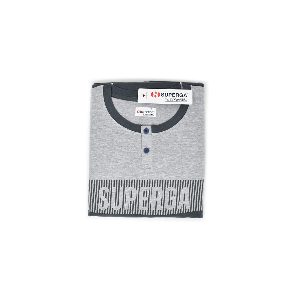 Pigiama Cotone Maniche Lunghe Uomo Superga 303