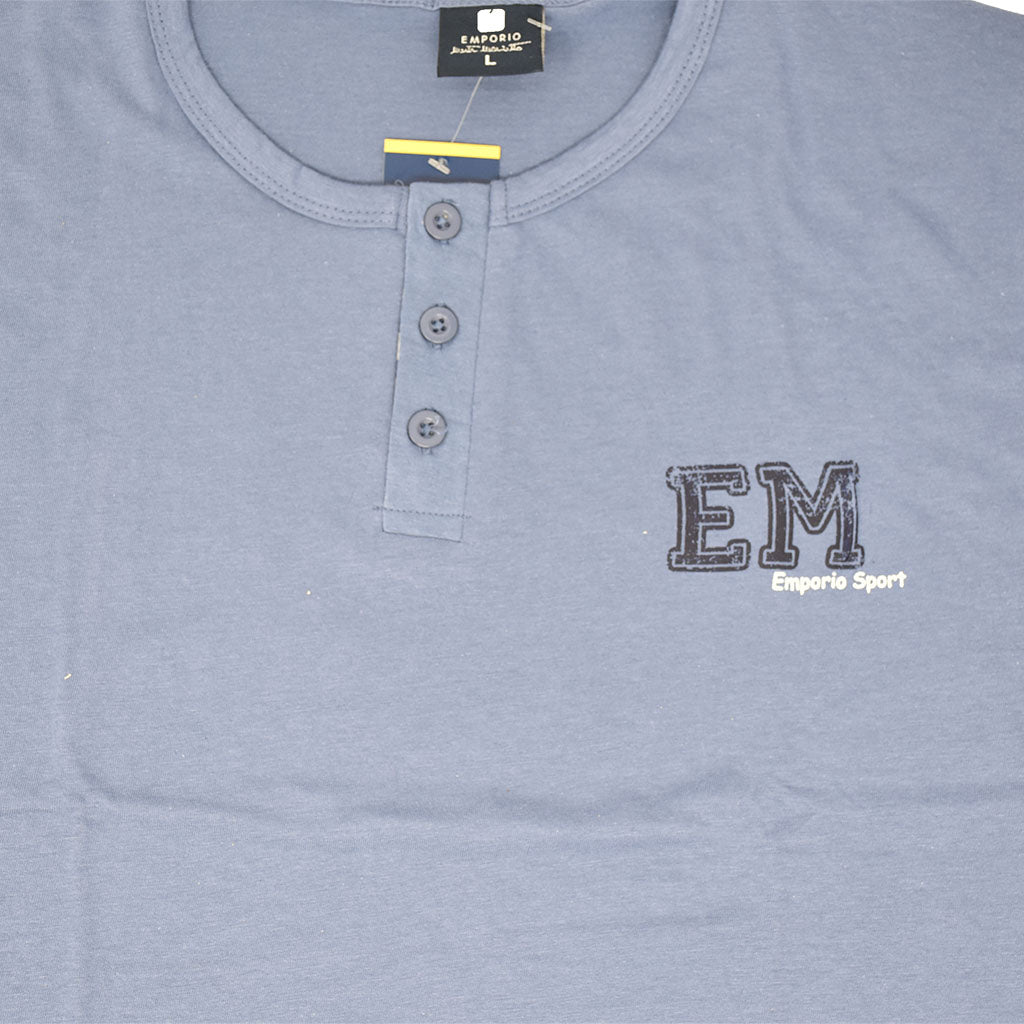 Pigiama Cotone Uomo Maniche Corte Pantaloncini Emporio Marta Marzotto 664