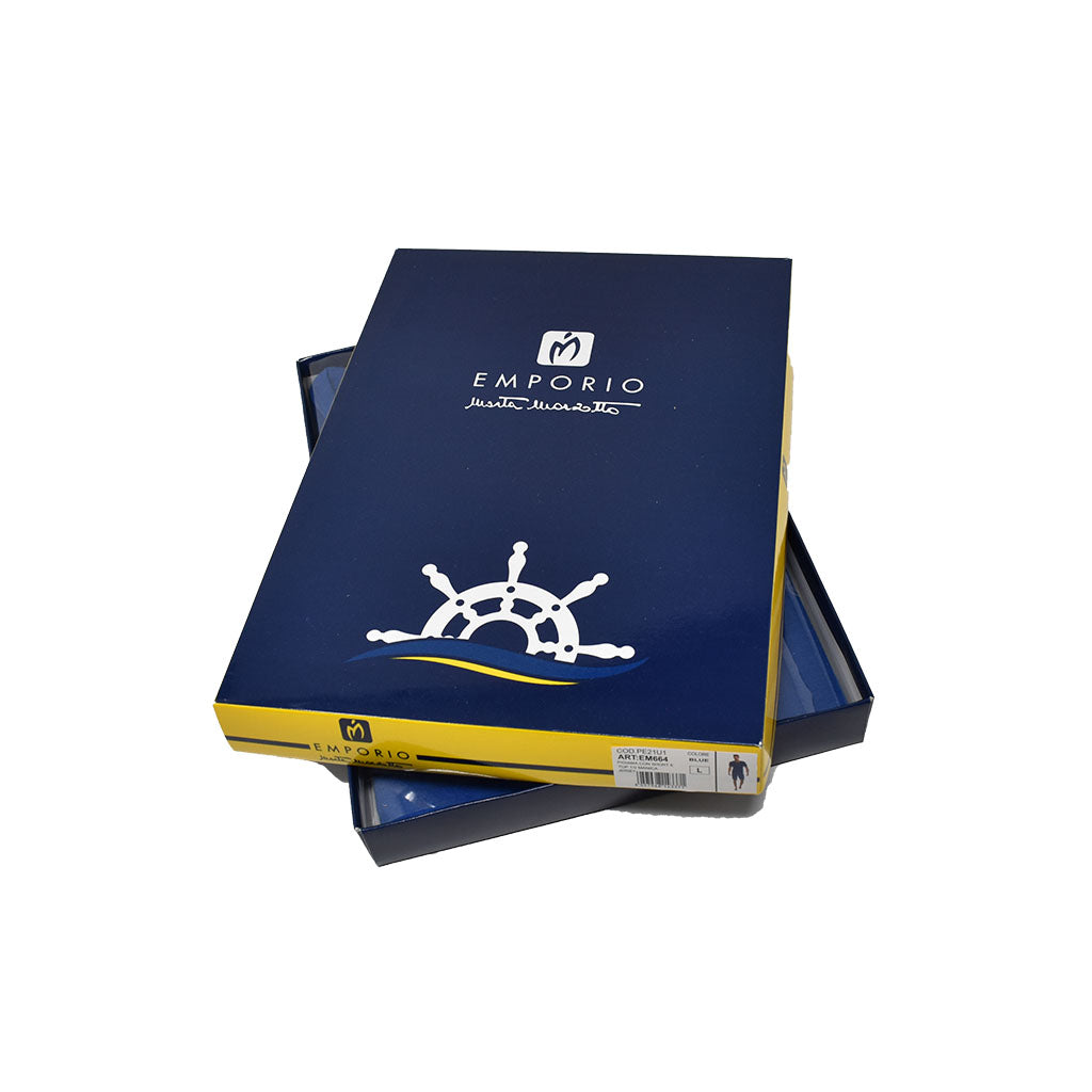 Pigiama Cotone Uomo Maniche Corte Pantaloncini Emporio Marta Marzotto 664