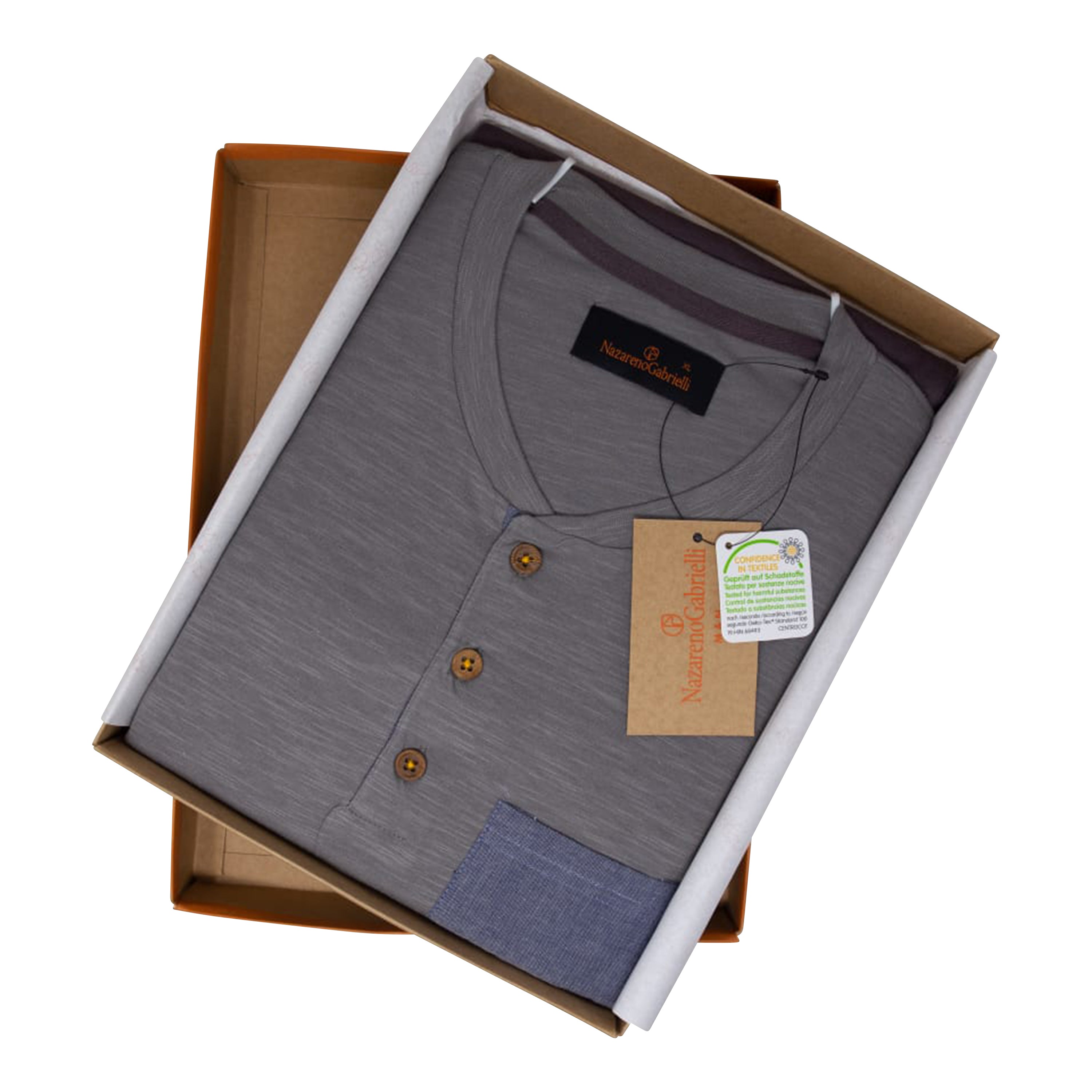 Pigiama Uomo Cotone Pantaloncini Maniche Corte Nazareno Gabrielli 50